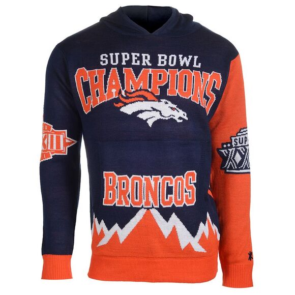 FOCO Other - Denver Broncos NFL Super Bowl Commemorative Hoody